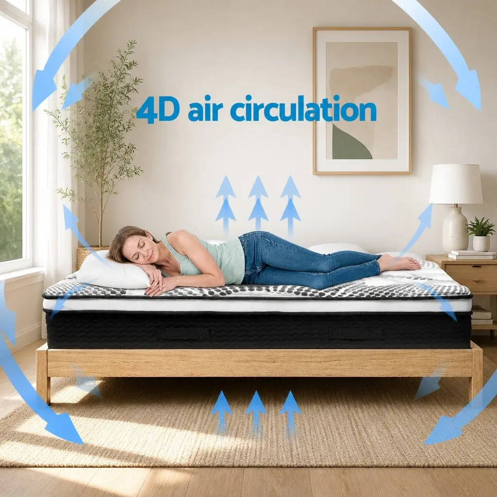 Euro Top Double Mattress 32cm Pocket Spring