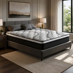 Queen Mattress with Euro Top and Pocket Springs