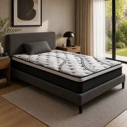 Single Euro Top Mattress 32cm Thick with Pocket Springs