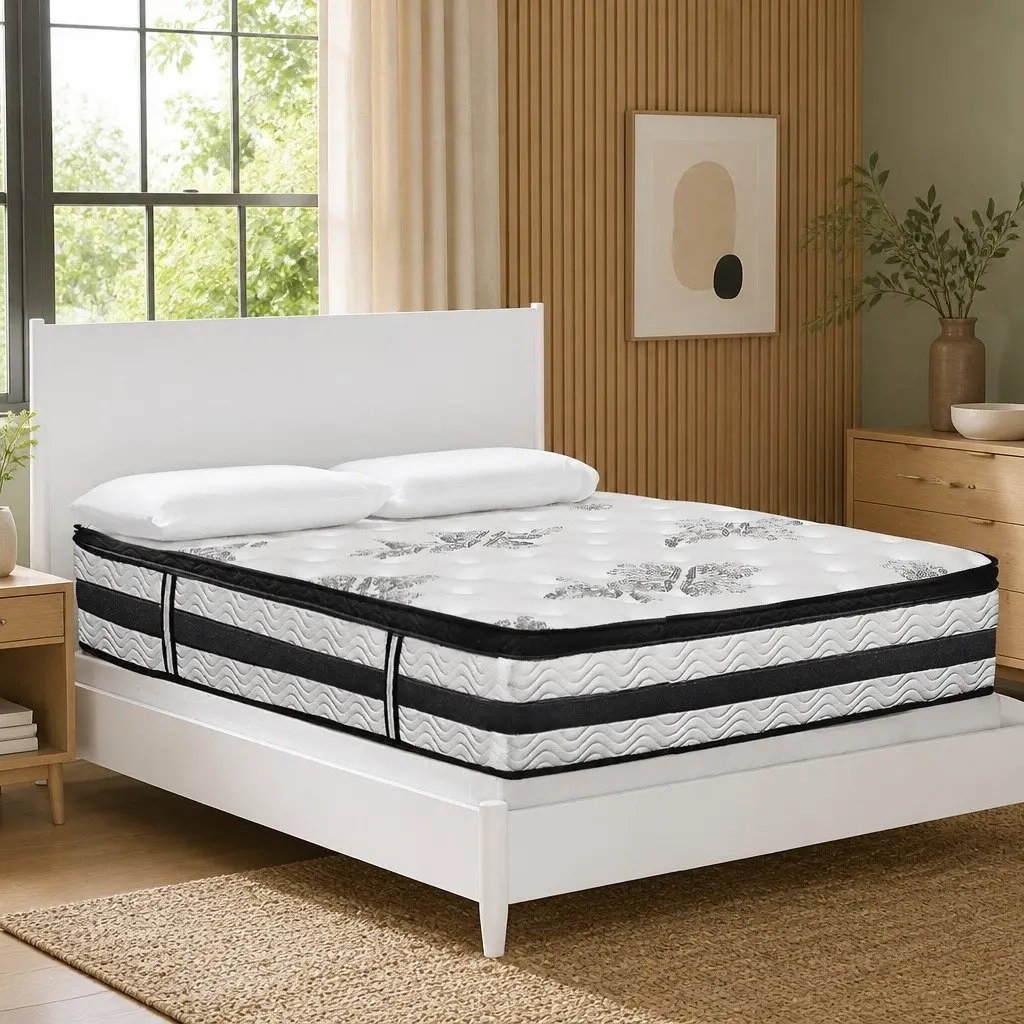 Super King Euro Top Mattress 34cm with Pocket Springs