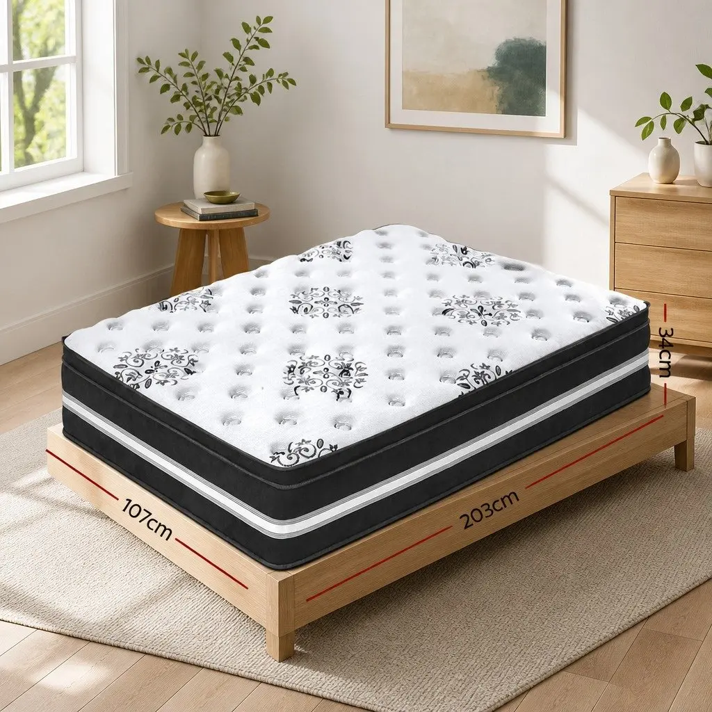 34cm Thick King Single Mattress with Cool Gel Foam