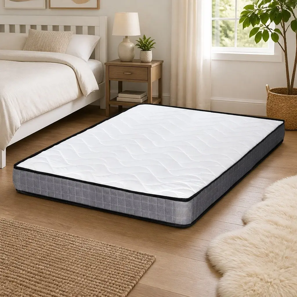 King Single Mattress 13cm Medium Firm Bonnell Spring