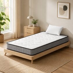 High-Quality 13cm Medium Firm Single Mattress with Bonnell Springs