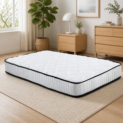 Single Mattress with Pocket Spring Support 21cm Medium Firmness