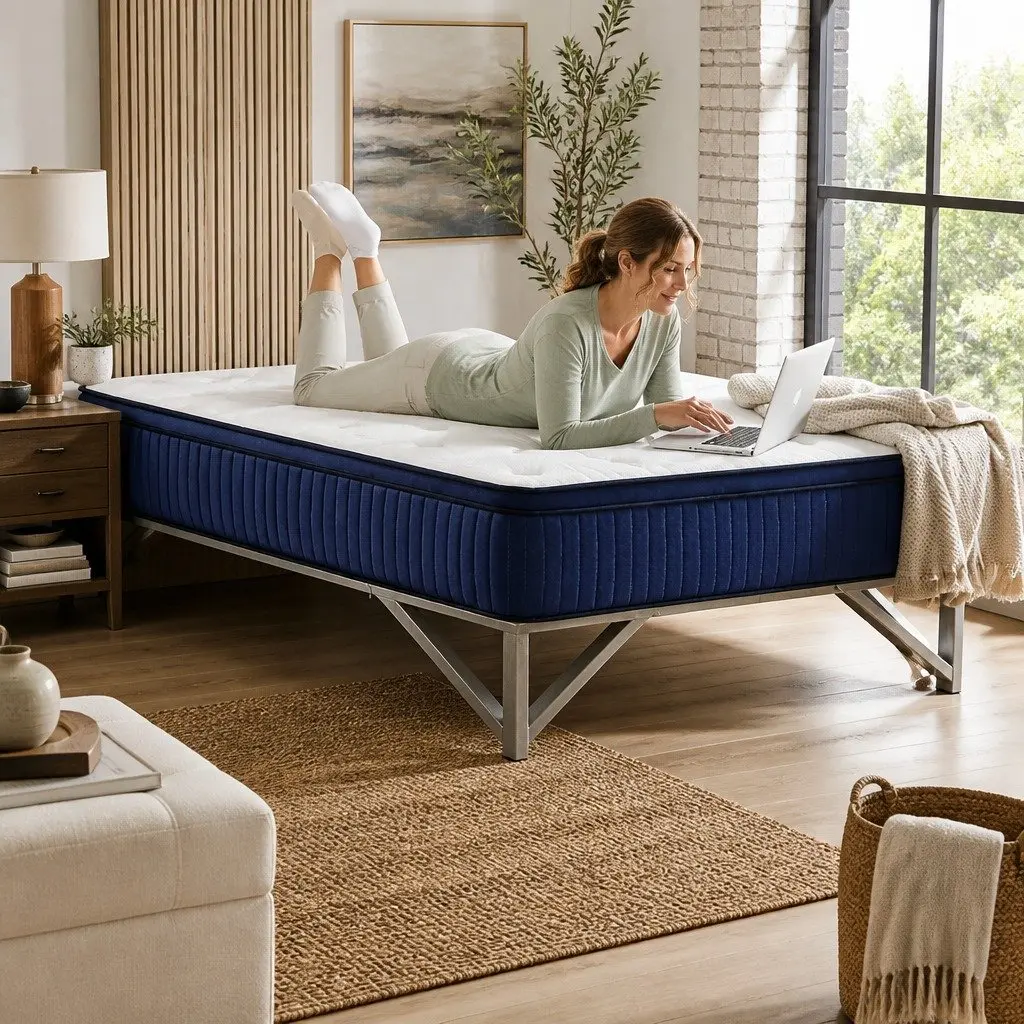 Double Mattress with 34cm Gel Memory Foam