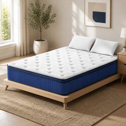 Premium Euro Top King Mattress 34cm with 7 Zone Pocket Springs