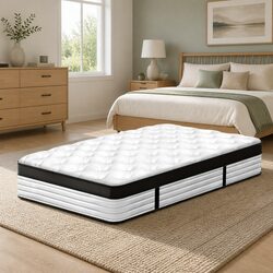 Euro Top Pocket Spring Bed, King Single, 31cm Plush Support