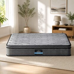 Premium Euro Top Double Mattress 26cm Medium-Firm Support