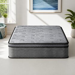 Euro Top Single Mattress 26cm Thick with Memory Foam Support
