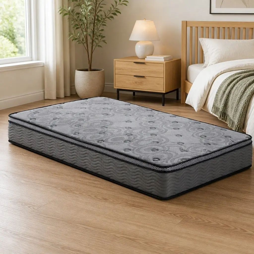 Euro Top Single Mattress 26cm Thick with Memory Foam Support