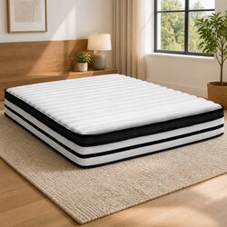 Euro Top Plush Pocket Spring Double Mattress 27cm