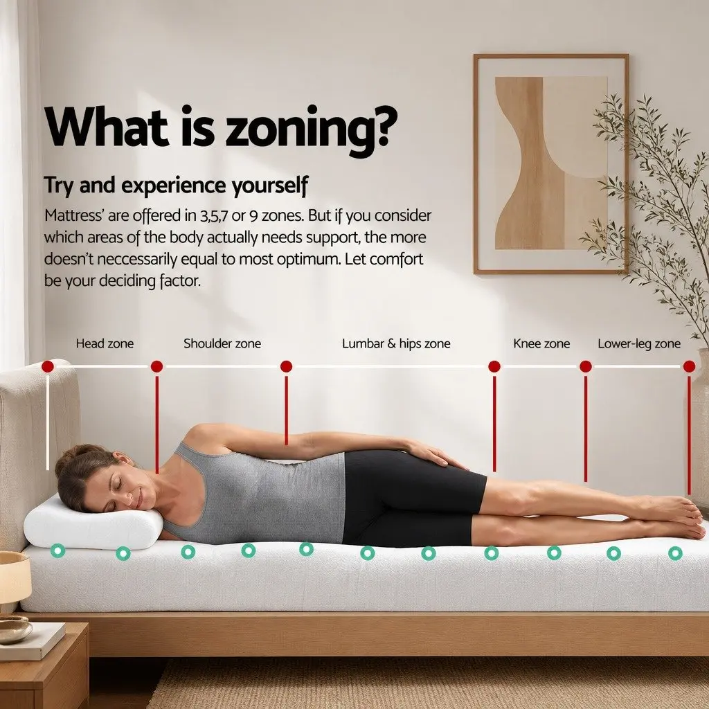 Double Mattress Euro Top 27cm Plush Pocket Spring Medium Firmness White