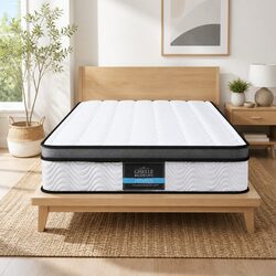 King Single Mattress 25cm Medium Firm with Bonnell Springs