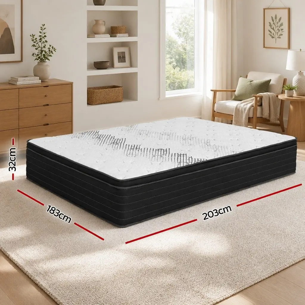 King Size Mattress 32cm Extra Firm Support