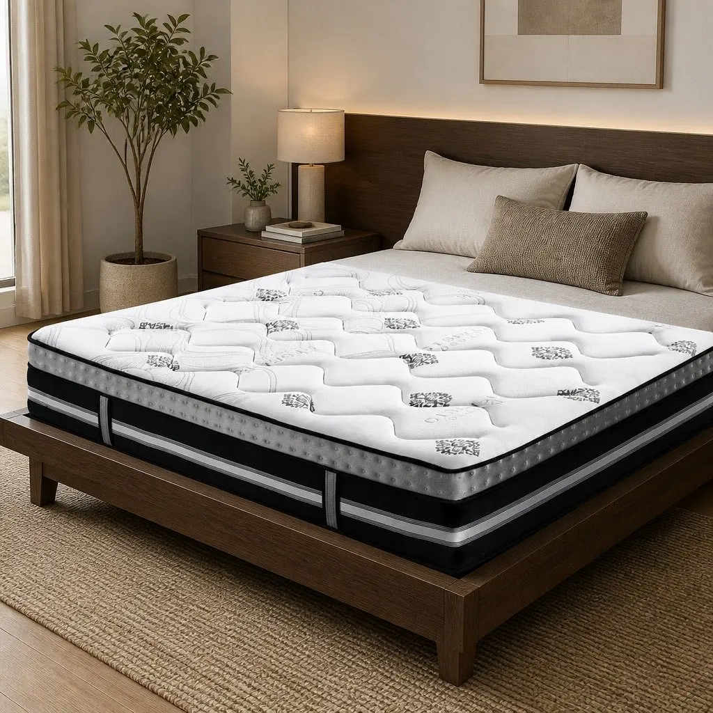 King Size Mattress 35cm Hybrid Gel Memory Foam