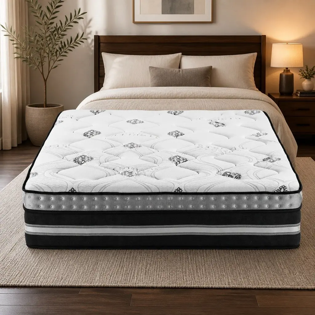 King Size Mattress 35cm Hybrid Gel Memory Foam