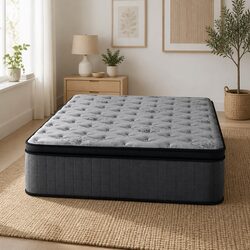 34cm Euro Top Medium-Firm Pocket Spring Mattress