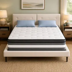 30cm Double Mattress with Gel Memory Foam & Pocket Springs