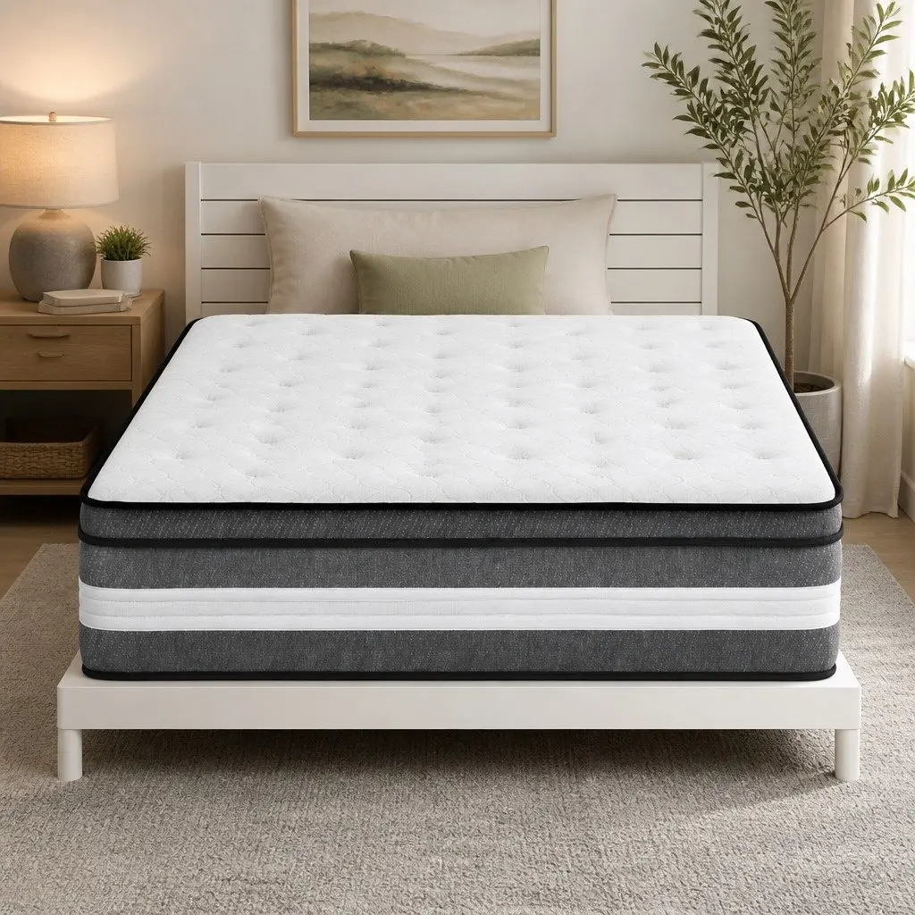 30cm Thick King Single Mattress with Gel Memory Foam