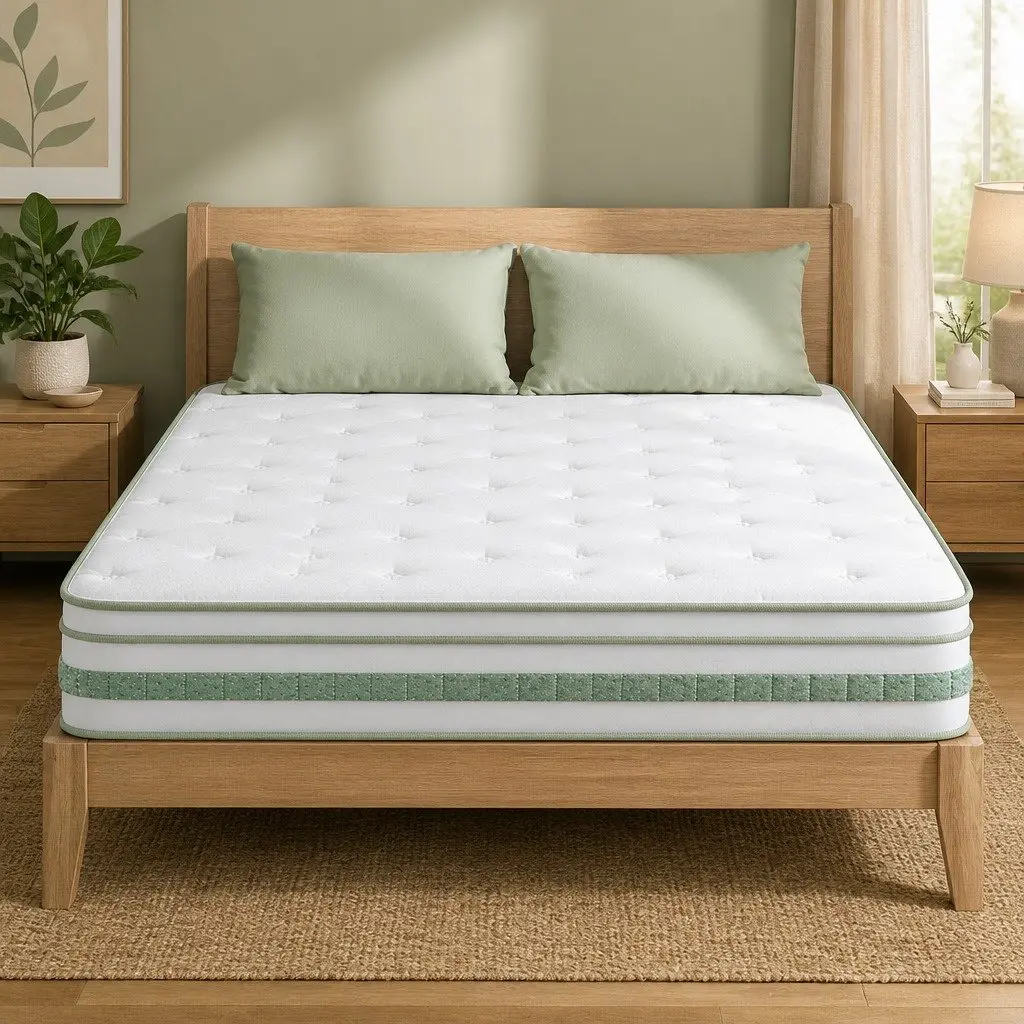 Double Mattress with Foam Pocket Spring Support