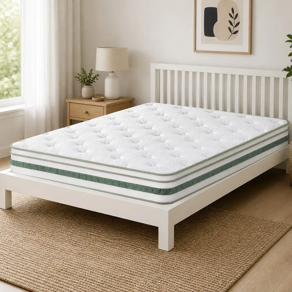Double Mattress with Foam Pocket Spring Support