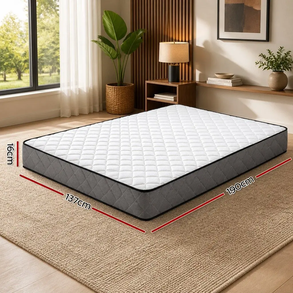 Double Mattress with Bonnell Spring Support