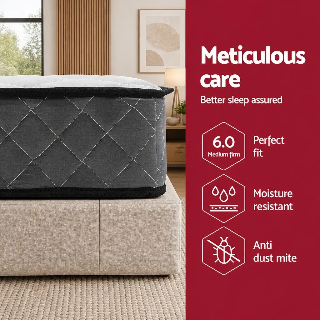 Double Mattress with Bonnell Spring Support