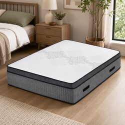 Premium 37cm Double Mattress with Adjustable Firmness