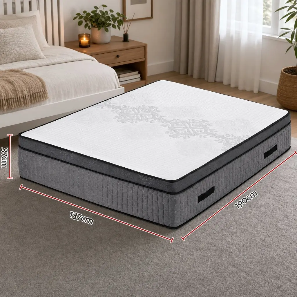 37cm Double Mattress with Adjustable Firmness