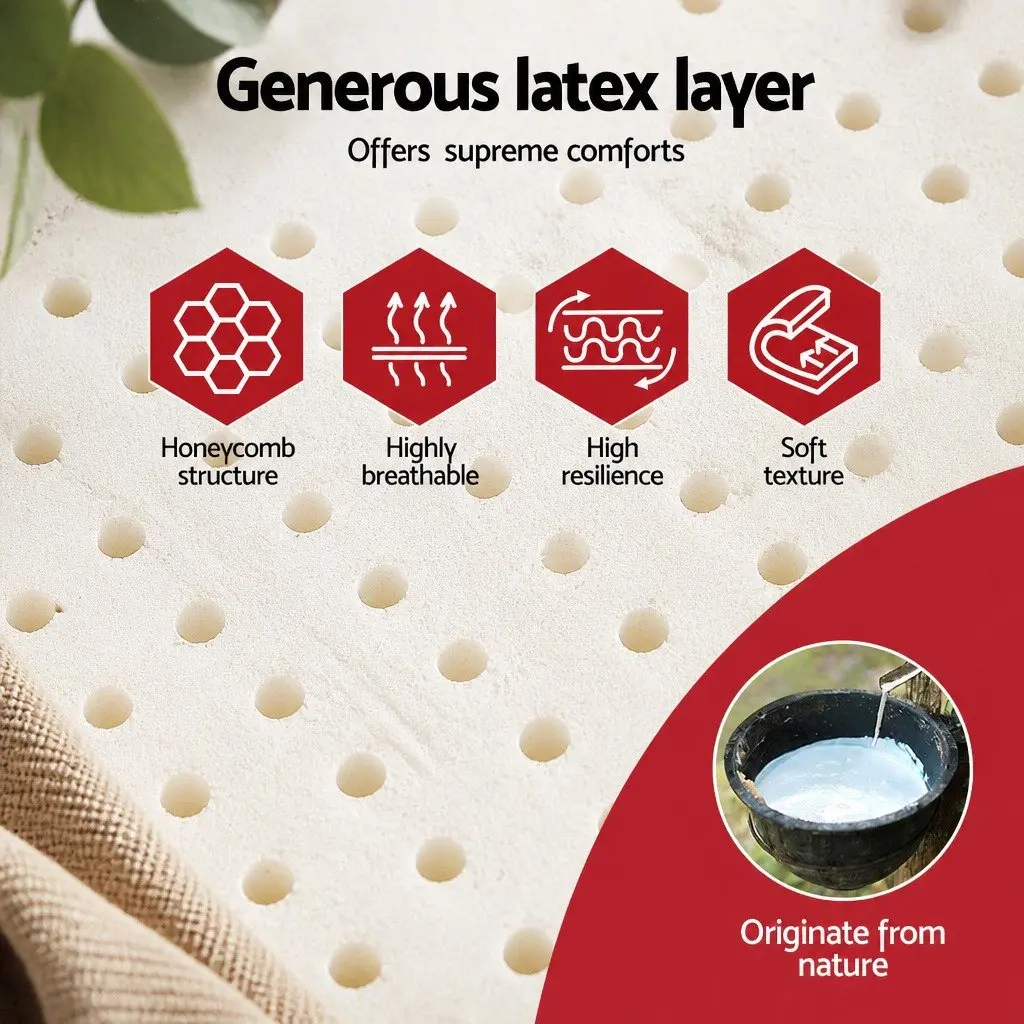 25cm Pocket Spring Latex Single Mattress