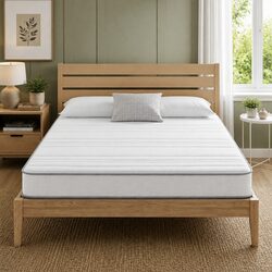 Queen Mattress 20cm Medium-Firm with Pocket Spring Support
