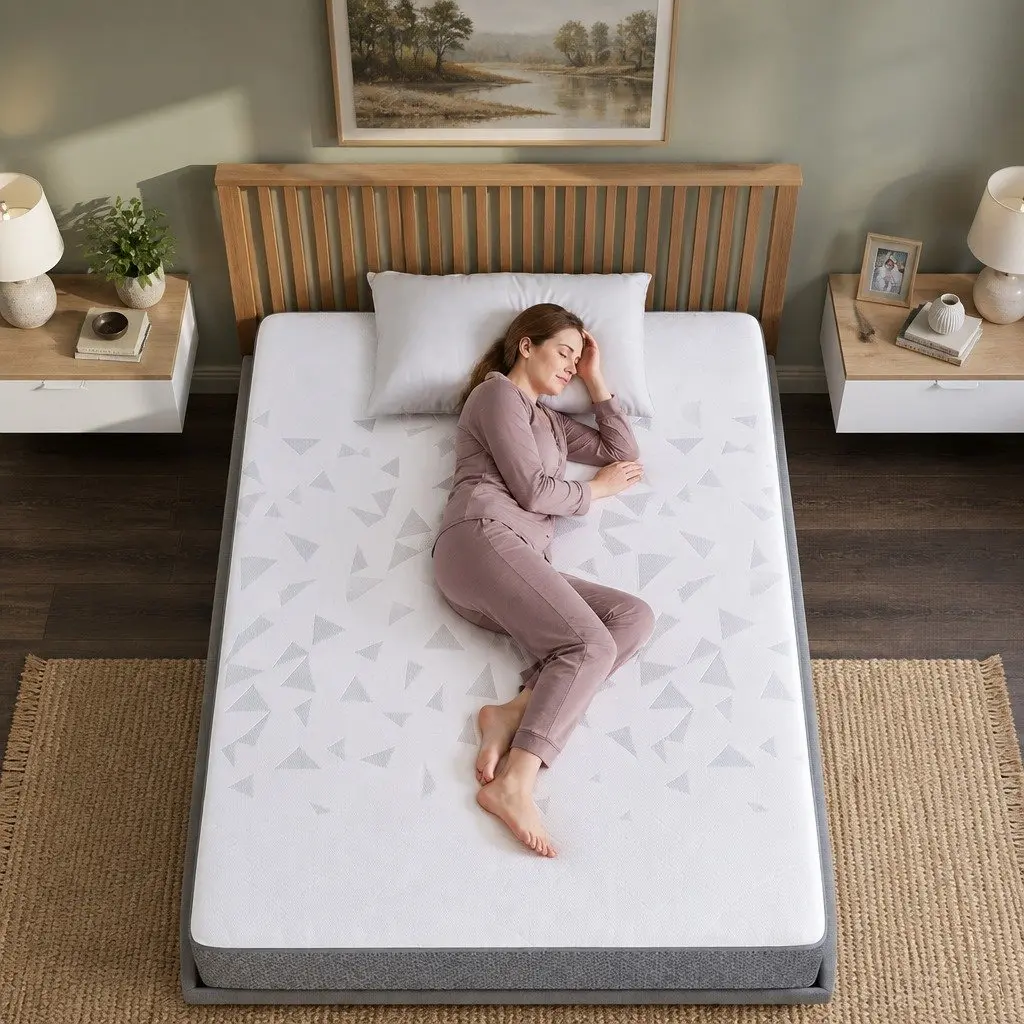 Reversible Foam Pocket Spring Single Mattress 23cm