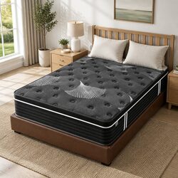 Euro Top King Mattress 35cm Medium Firm Comfort