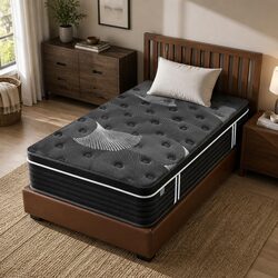 Euro Top Single Mattress 35cm with Graphene Memory Foam