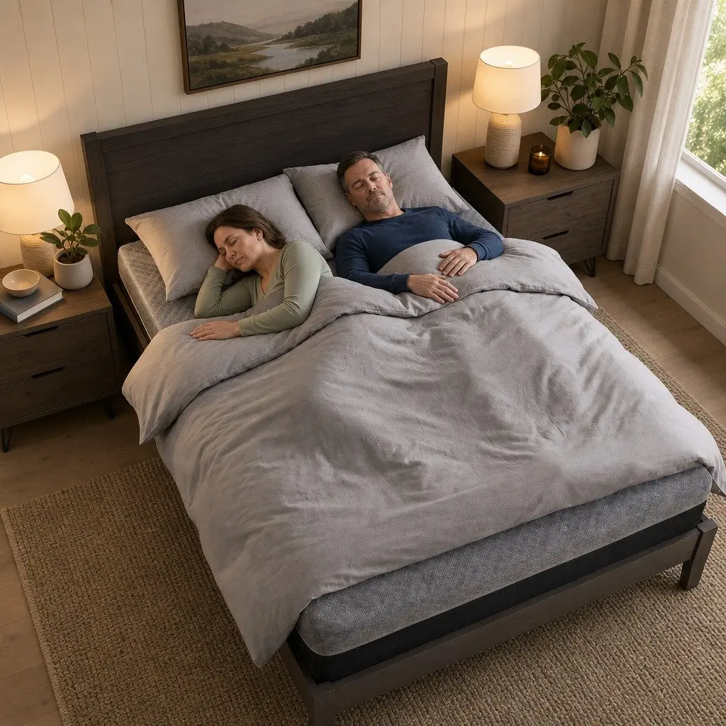 Double Mattress 26cm Firm Pocket Spring Grey