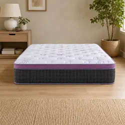 High-Quality Double Euro Top Mattress with Firm Support