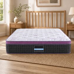 Durable King Size Mattress with Euro Top and Pocket Springs