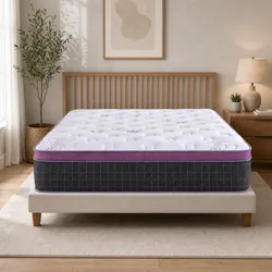 Durable King Size Mattress with Euro Top and Pocket Springs