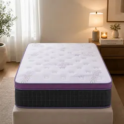 Euro Top Single Mattress with Firm Pocket Springs
