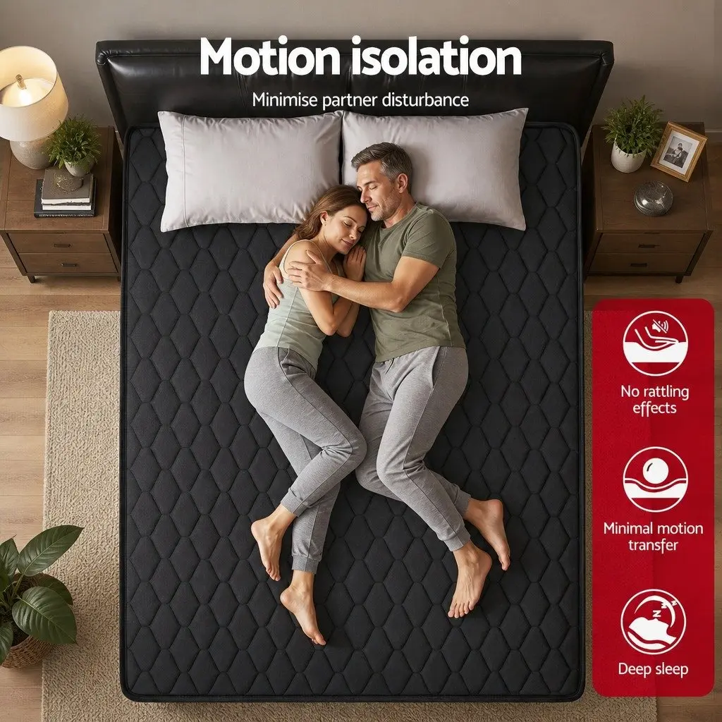 34cm Thick Double Mattress with Euro Top and Pocket Springs
