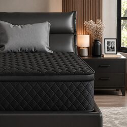 34cm Thick Euro Top Single Mattress with 5-Zone Support