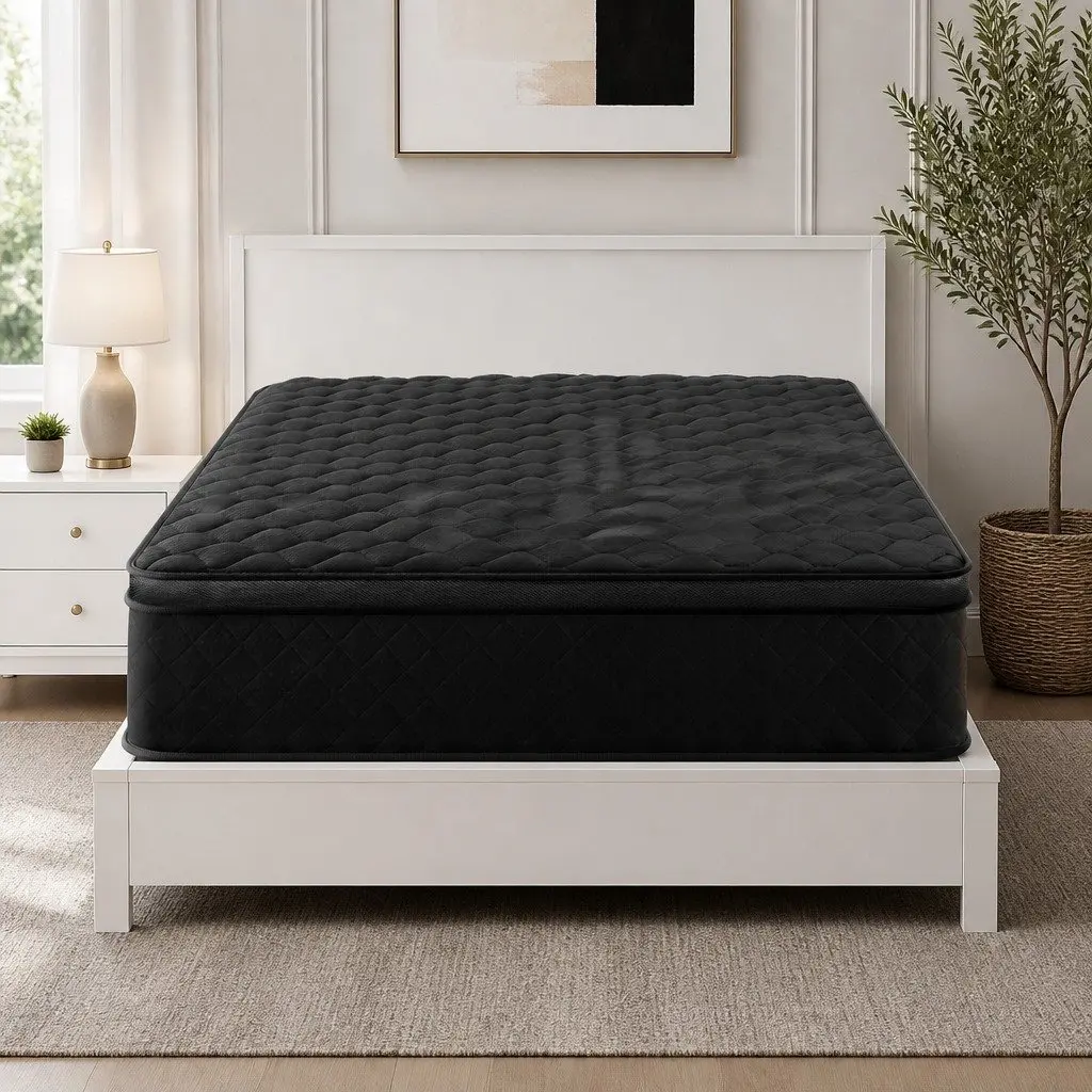 34cm Thick Euro Top Single Mattress with 5-Zone Support