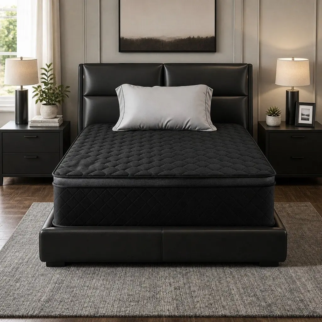 34cm Thick Euro Top Single Mattress with 5-Zone Support