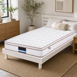 Premium King Single Mattress 20cm Firm Pocket Spring Support