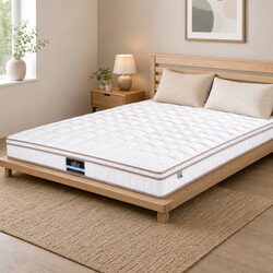 Premium Queen Mattress 20cm Firm Pocket Spring Design