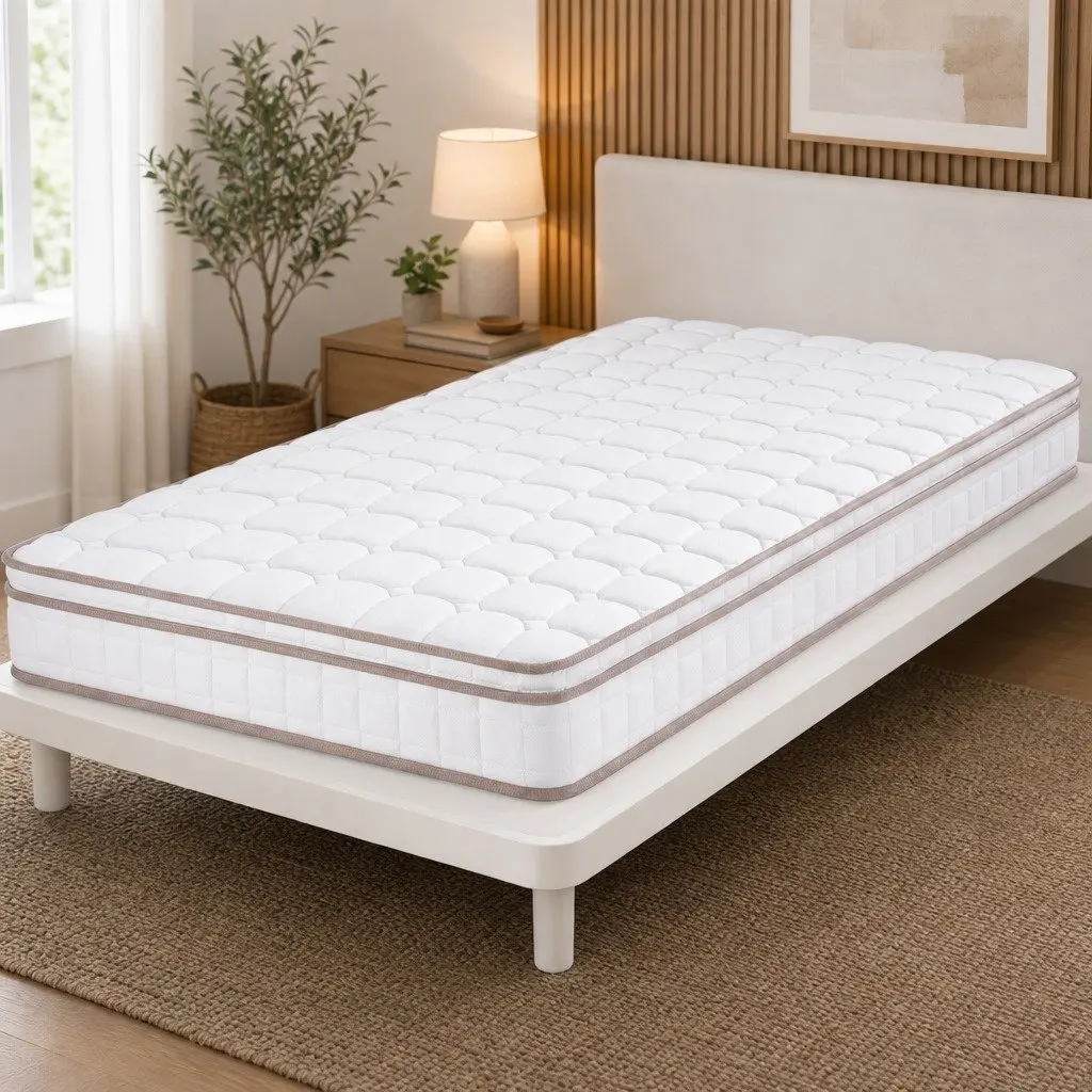 Firm Pocket Spring Single Mattress with Euro Top 20cm