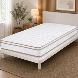Firm Pocket Spring Single Mattress with Euro Top 20cm