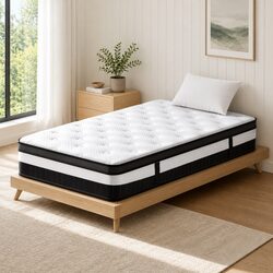 30cm Single Mattress with Euro Top Pocket Spring Design