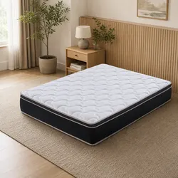 Queen Mattress 35cm Firm with Copper Memory Foam