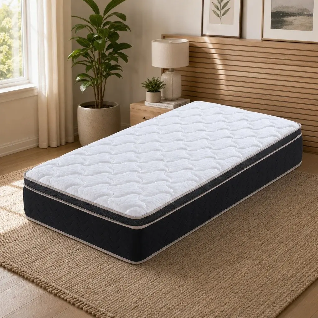 Single Mattress with 35cm Firm Pocket Springs